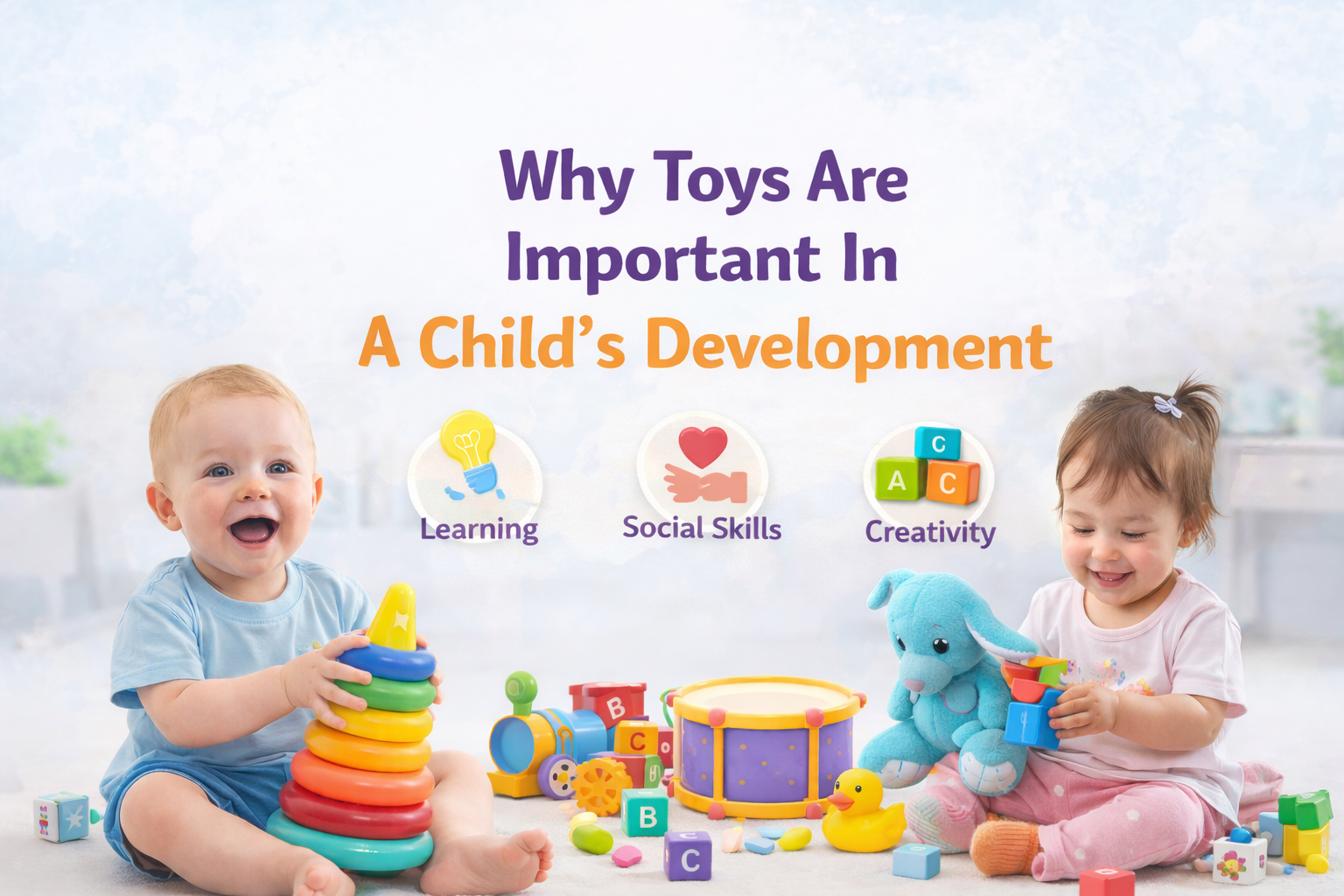 Why Toys Are Important in a Child’s Development | Kiddo & Mom